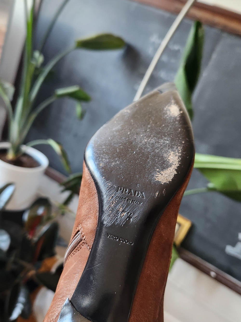 Prada Vintage Leather Boots - Picture 9 of 14